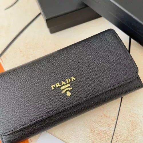 Replica Prada Wallets #1372717 $42.00 USD for Wholesale