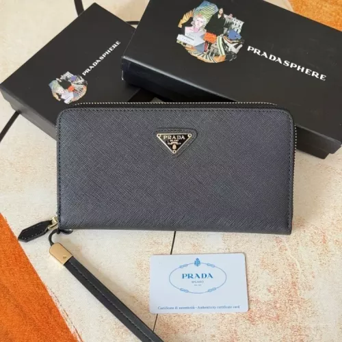 Wholesale Prada Wallets For Men #1372726 $45.00 USD, Wholesale Quality Replica Prada Wallets