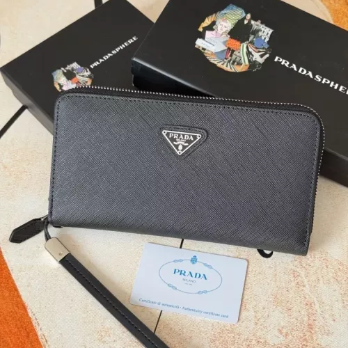 Wholesale Prada Wallets For Men #1372727 $45.00 USD, Wholesale Quality Replica Prada Wallets