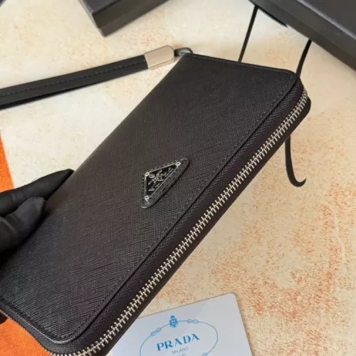 Replica Prada Wallets For Men #1372727 $45.00 USD for Wholesale