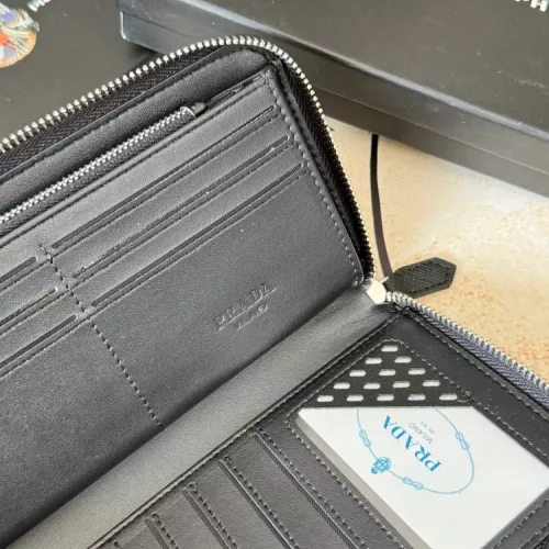 Replica Prada Wallets For Men #1372727 $45.00 USD for Wholesale
