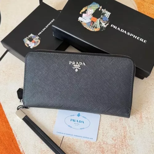 Wholesale Prada Wallets For Men #1372729 $45.00 USD, Wholesale Quality Replica Prada Wallets
