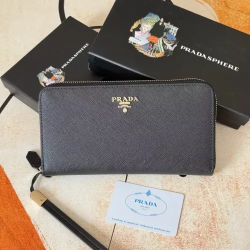 Wholesale Prada Wallets For Men #1372730 $45.00 USD, Wholesale Quality Replica Prada Wallets