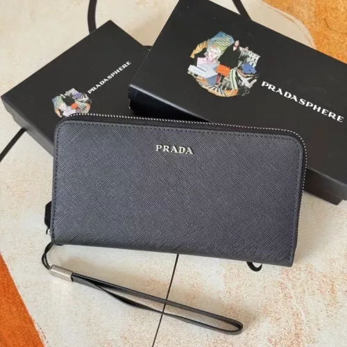 Wholesale Prada Wallets For Men #1372732 $45.00 USD, Wholesale Quality Replica Prada Wallets