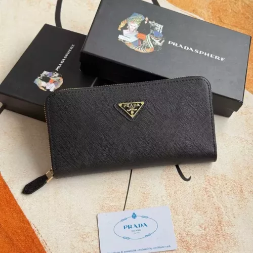 Wholesale Prada Wallets #1372745 $42.00 USD, Wholesale Quality Replica Prada Wallets