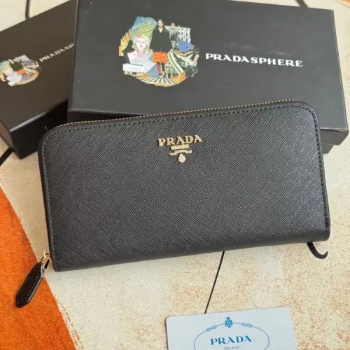 Wholesale Prada Wallets #1372748 $42.00 USD, Wholesale Quality Replica Prada Wallets