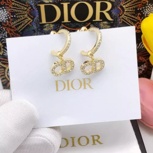 Replica Christian Dior Earrings For Women #1372769 $27.00 USD for Wholesale