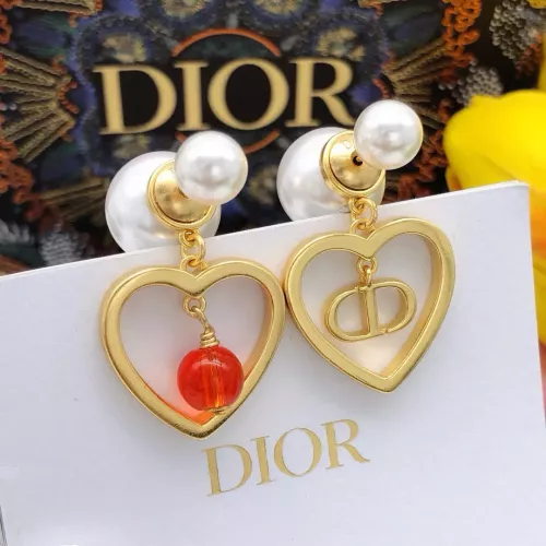 Wholesale Christian Dior Earrings For Women #1372770 $27.00 USD, Wholesale Quality Replica Christian Dior Earrings