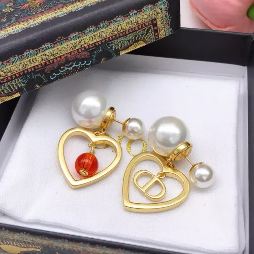 Replica Christian Dior Earrings For Women #1372770 $27.00 USD for Wholesale