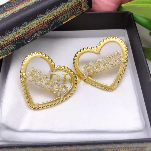 Replica Christian Dior Earrings For Women #1372772 $27.00 USD for Wholesale
