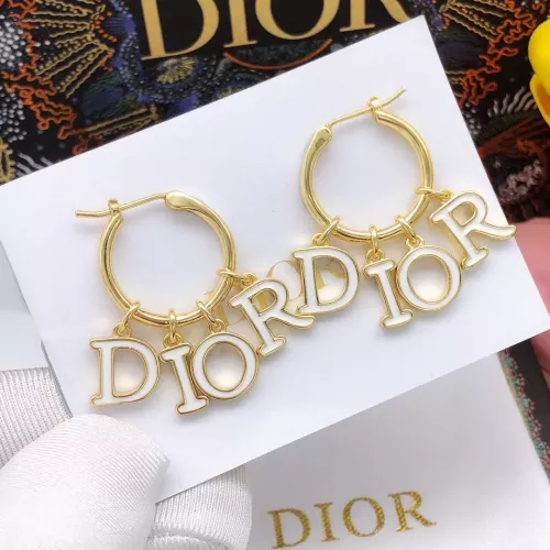 Wholesale Christian Dior Earrings For Women #1372773 $27.00 USD, Wholesale Quality Replica Christian Dior Earrings