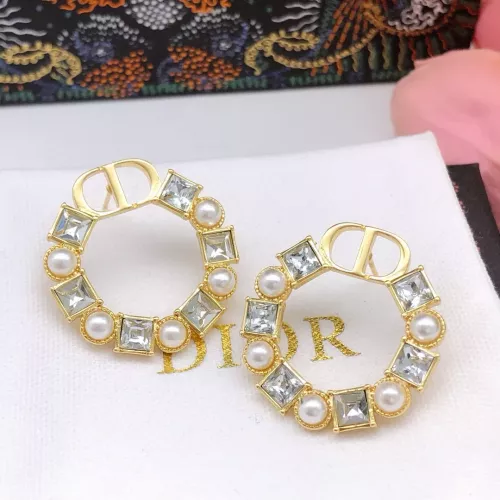 Replica Christian Dior Earrings For Women #1372775 $29.00 USD for Wholesale