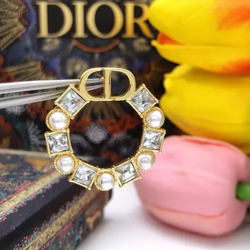 Replica Christian Dior Earrings For Women #1372775 $29.00 USD for Wholesale