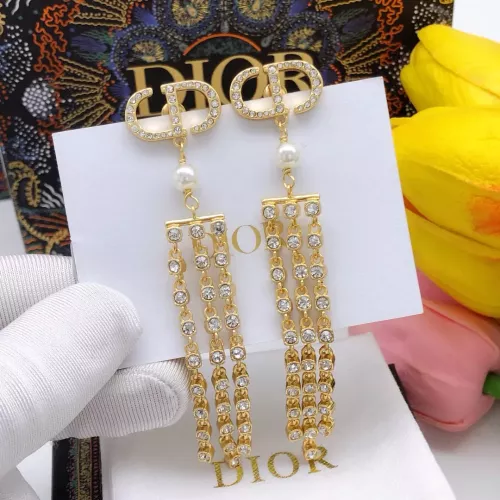 Wholesale Christian Dior Earrings For Women #1372779 $32.00 USD, Wholesale Quality Replica Christian Dior Earrings