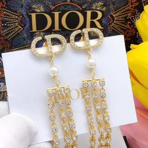 Replica Christian Dior Earrings For Women #1372779 $32.00 USD for Wholesale