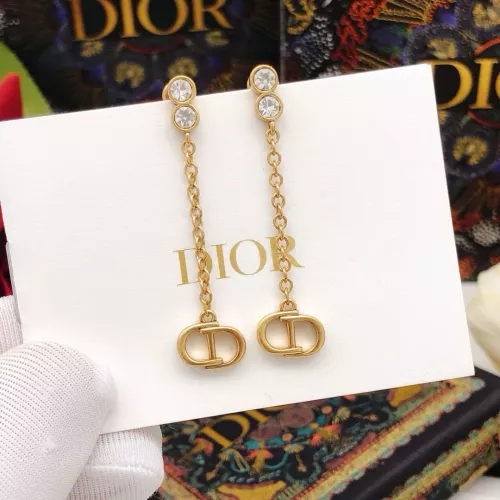 Replica Christian Dior Earrings For Women #1372782 $25.00 USD for Wholesale