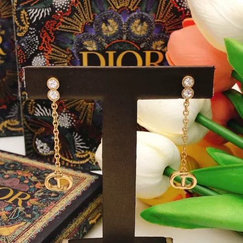 Replica Christian Dior Earrings For Women #1372782 $25.00 USD for Wholesale
