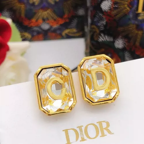Wholesale Christian Dior Earrings For Women #1372784 $27.00 USD, Wholesale Quality Replica Christian Dior Earrings