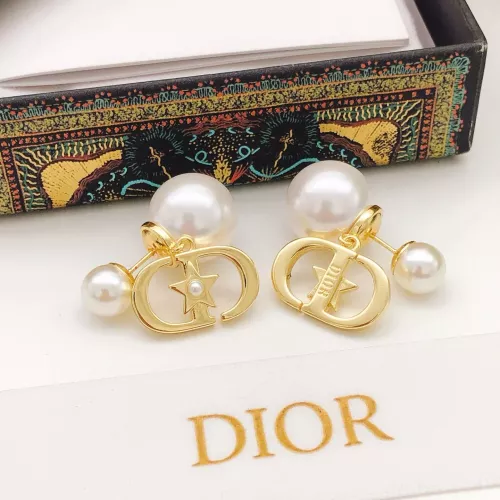 Replica Christian Dior Earrings For Women #1372785 $27.00 USD for Wholesale