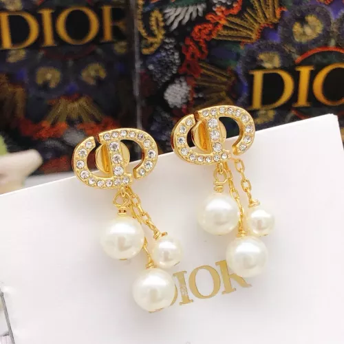 Wholesale Christian Dior Earrings For Women #1372787 $27.00 USD, Wholesale Quality Replica Christian Dior Earrings