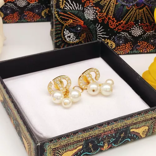 Replica Christian Dior Earrings For Women #1372787 $27.00 USD for Wholesale