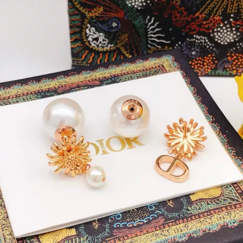 Replica Christian Dior Earrings For Women #1372788 $27.00 USD for Wholesale