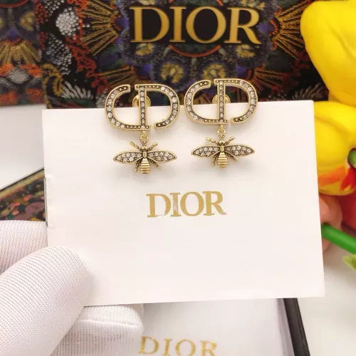 Replica Christian Dior Earrings For Women #1372793 $27.00 USD for Wholesale