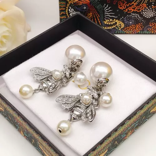 Replica Christian Dior Earrings For Women #1372795 $29.00 USD for Wholesale