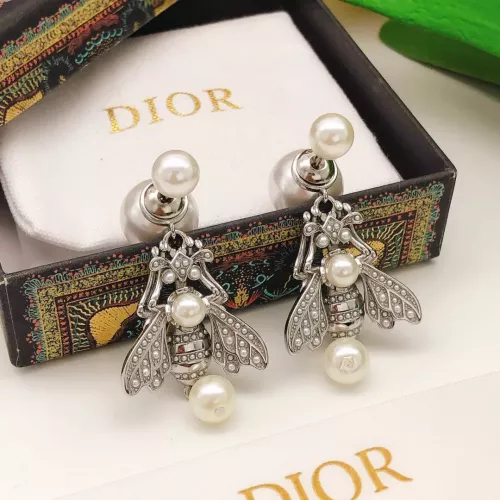 Replica Christian Dior Earrings For Women #1372795 $29.00 USD for Wholesale