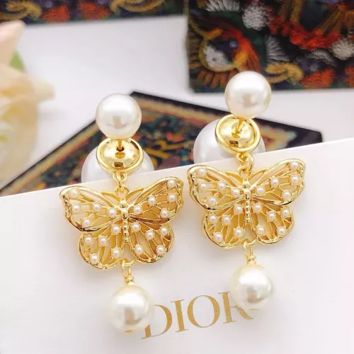 Wholesale Christian Dior Earrings For Women #1372797 $29.00 USD, Wholesale Quality Replica Christian Dior Earrings
