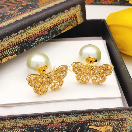 Replica Christian Dior Earrings For Women #1372797 $29.00 USD for Wholesale
