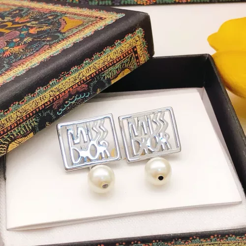 Replica Christian Dior Earrings For Women #1372799 $27.00 USD for Wholesale