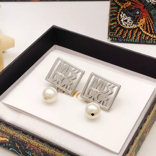 Replica Christian Dior Earrings For Women #1372799 $27.00 USD for Wholesale