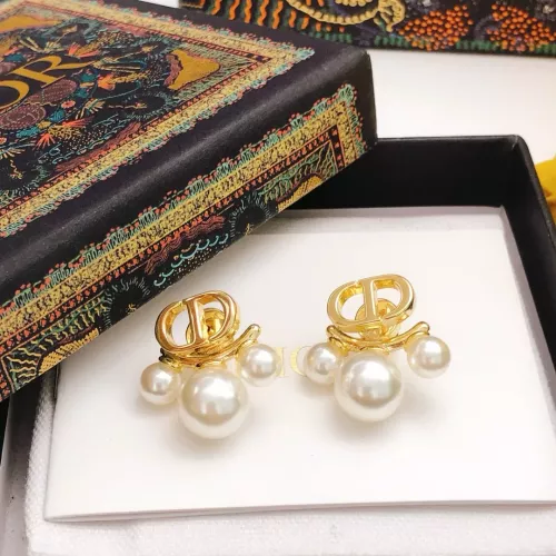 Replica Christian Dior Earrings For Women #1372814 $29.00 USD for Wholesale