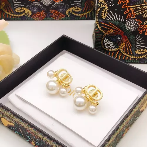 Replica Christian Dior Earrings For Women #1372814 $29.00 USD for Wholesale