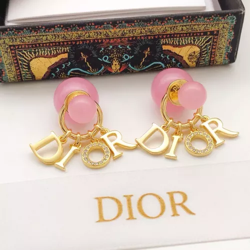 Replica Christian Dior Earrings For Women #1372815 $29.00 USD for Wholesale