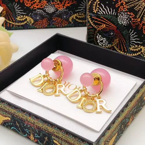 Replica Christian Dior Earrings For Women #1372815 $29.00 USD for Wholesale