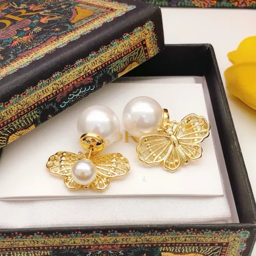 Replica Christian Dior Earrings For Women #1372816 $29.00 USD for Wholesale