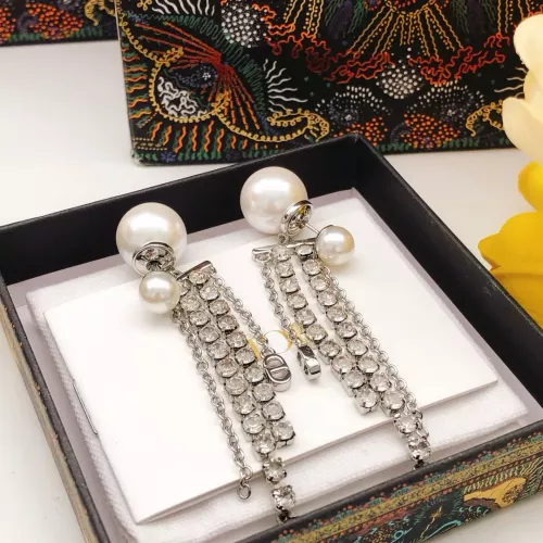 Replica Christian Dior Earrings For Women #1372818 $32.00 USD for Wholesale