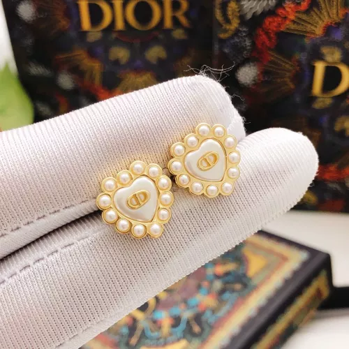 Replica Christian Dior Earrings For Women #1372819 $27.00 USD for Wholesale
