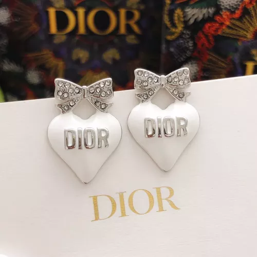 Wholesale Christian Dior Earrings For Women #1372820 $27.00 USD, Wholesale Quality Replica Christian Dior Earrings