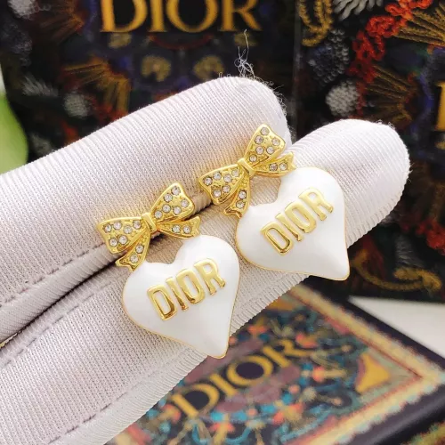 Replica Christian Dior Earrings For Women #1372821 $27.00 USD for Wholesale