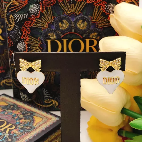 Replica Christian Dior Earrings For Women #1372821 $27.00 USD for Wholesale