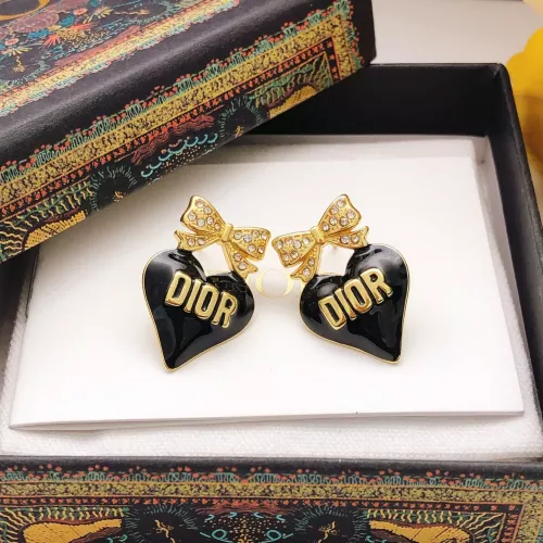 Replica Christian Dior Earrings For Women #1372823 $27.00 USD for Wholesale