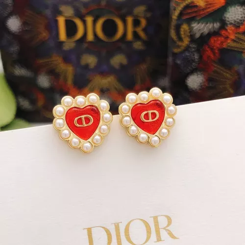 Wholesale Christian Dior Earrings For Women #1372824 $27.00 USD, Wholesale Quality Replica Christian Dior Earrings