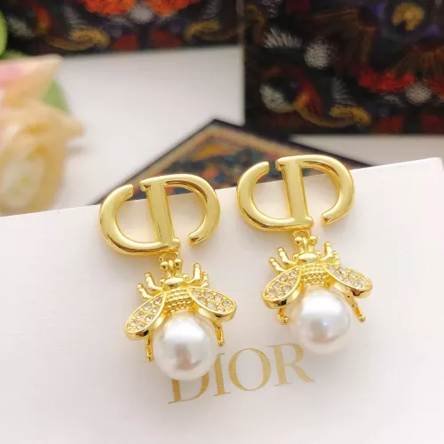 Wholesale Christian Dior Earrings For Women #1372825 $29.00 USD, Wholesale Quality Replica Christian Dior Earrings