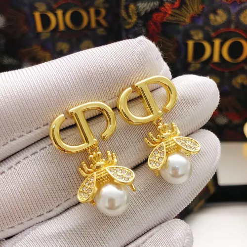 Replica Christian Dior Earrings For Women #1372825 $29.00 USD for Wholesale