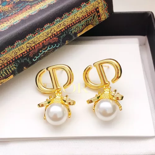 Replica Christian Dior Earrings For Women #1372825 $29.00 USD for Wholesale