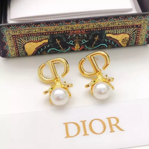Replica Christian Dior Earrings For Women #1372825 $29.00 USD for Wholesale