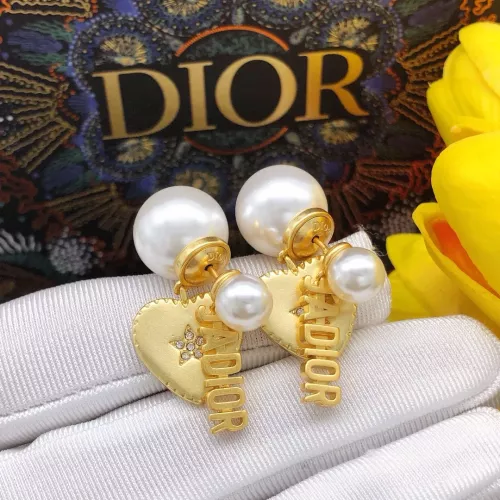 Replica Christian Dior Earrings For Women #1372827 $27.00 USD for Wholesale